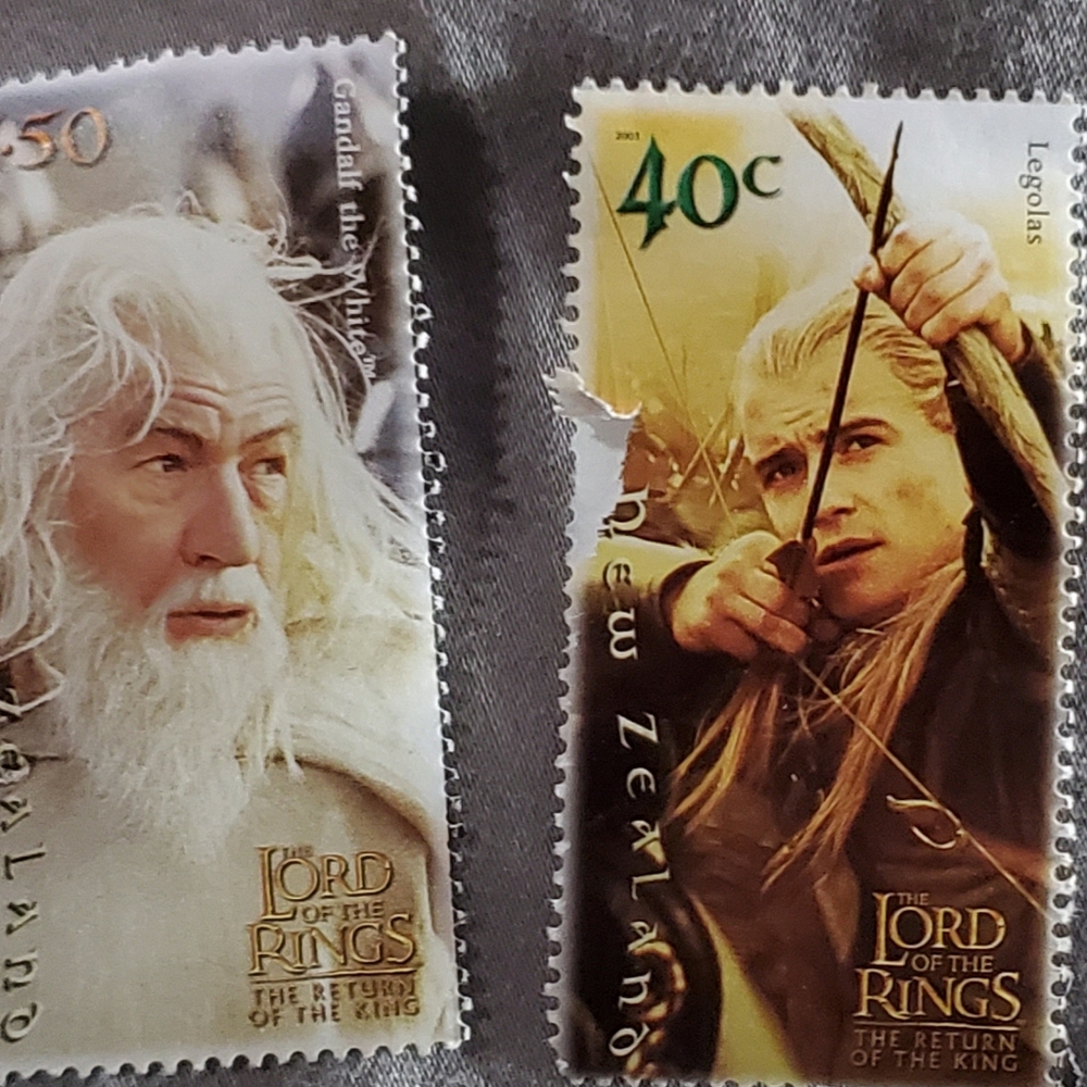Lord of the rings stamps